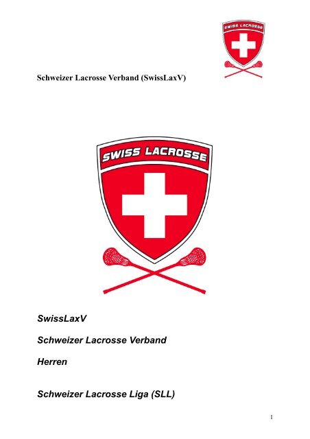 Ligaspielordnung - Swiss Lacrosse