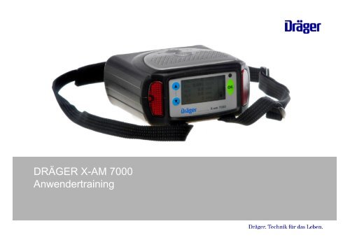 MultiwarngerÃ¤t fÃ¼r gefÃ¤hrliche Gase DrÃ¤ger X-AM 7000 - THW ...