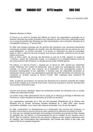 Lettre ouverte aux Ã©lus (PDF) - Solidaires Finances publiques