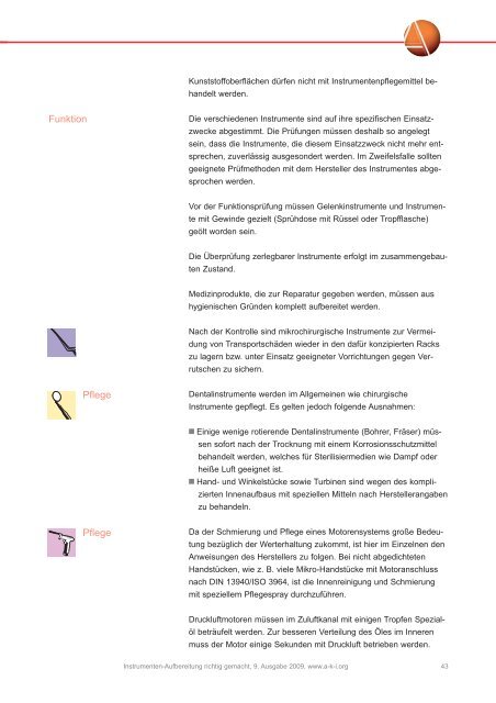 Instrumenten Aufbereitung - Matthes Sterilgutversorgung