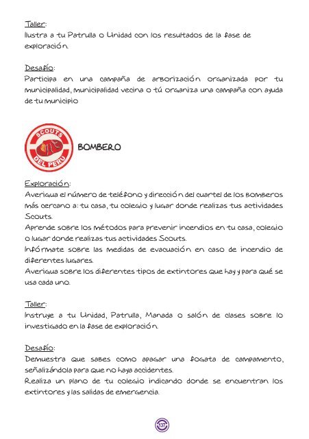 Manual de Especialidades - Scouts del PerÃº