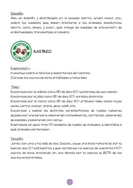 Manual de Especialidades - Scouts del PerÃº