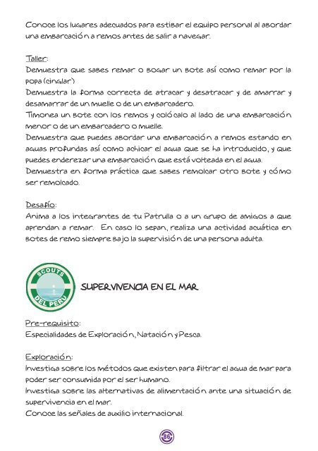 Manual de Especialidades - Scouts del PerÃº