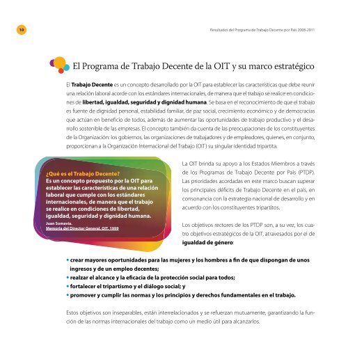 Avances hacia el trabajo decente en Argentina: resultados del - Oit