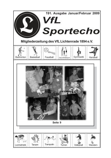 Mitgliederzeitung des VfL Lichtenrade 1894 eV