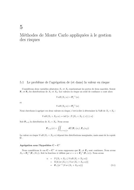 MÃ©thodes de Monte Carlo appliquÃ©es au pricing d ... - Maths-fi.com