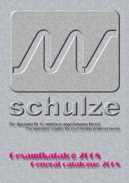 Katalog 2008 - Schulze Elektronik GmbH
