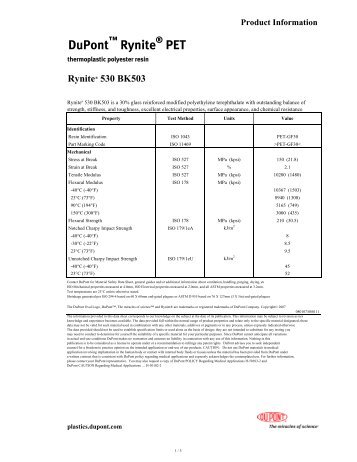 RYNITE 530 BK503 - Promaplast