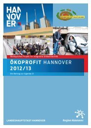 ÖKOPROFIT HANNOVER 2012/13