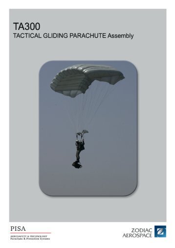 ta300 tactical gliding parachute - Chute Systems