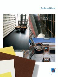 Technical films product brochure - Coveright Surfaces