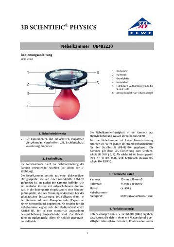 3B SCIENTIFIC® PHYSICS