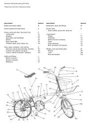brompton spares and extras price list, us trade. - Electric bikes ...