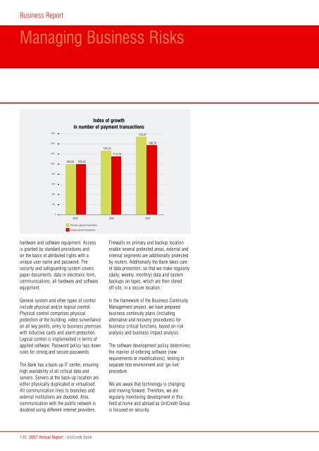 Letno poroÄilo 2007 - UniCredit Banka Slovenija dd