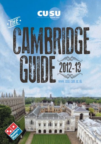 The Cambridge (Survival) Guide - Cambridge University Students ...