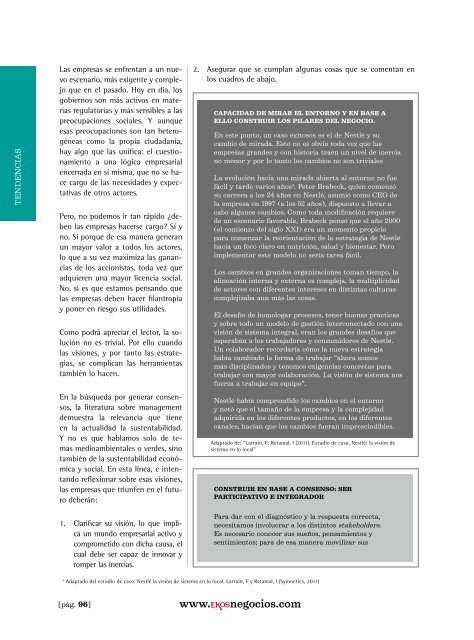 Descargar revista - Ekos Negocios