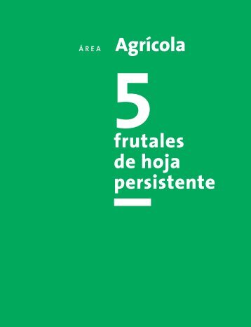 frutales de hoja persistente - Fia