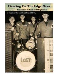 The Lost Soul (Prussians) of Bluefield, VA - beach music shag ...