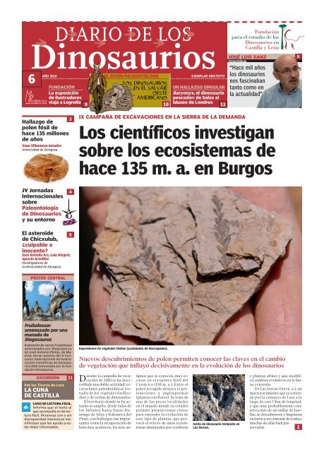Diario de los Dinosaurios nÂº 6 - FundaciÃ³n Dinosaurios