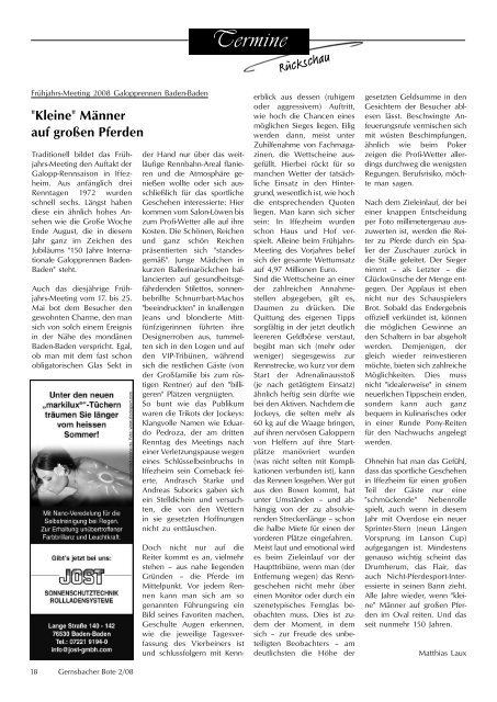 Geschichte erleben Nummer 2 Mittwoch, 18. Juni 2008 Jahrgang 2008