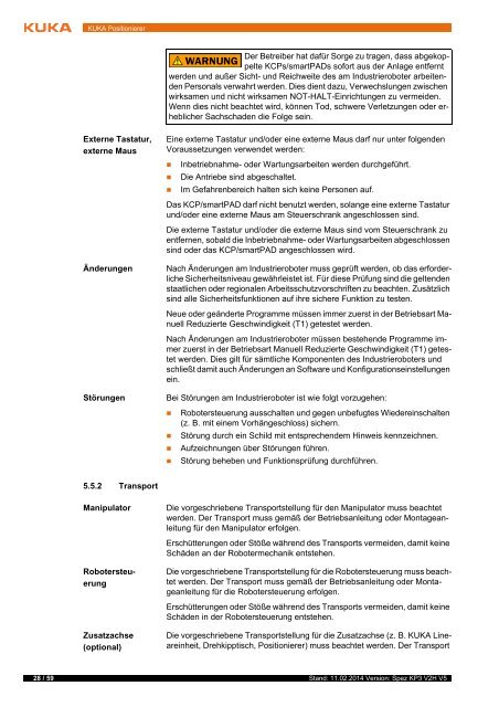 KUKA Positionierer - KUKA Robotics