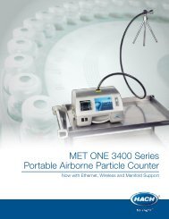 MET ONE-HHPC-2-Particle-Counter-User-Manual - Particle Counters
