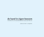Jan van den Noort, De hand in eigen boezem, Waterkwaliteit in het ...