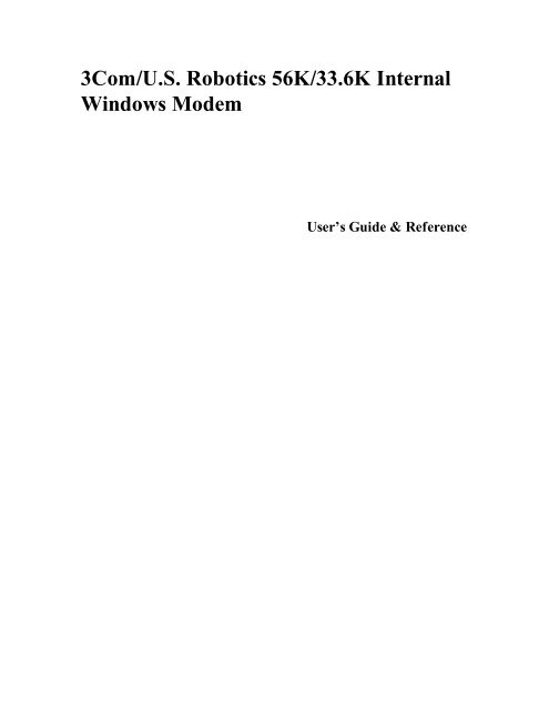 Usrobotics Modems Driver Download For Windows