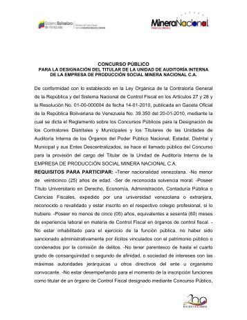 Empresa de Producción Social Minera Nacional, C.A.