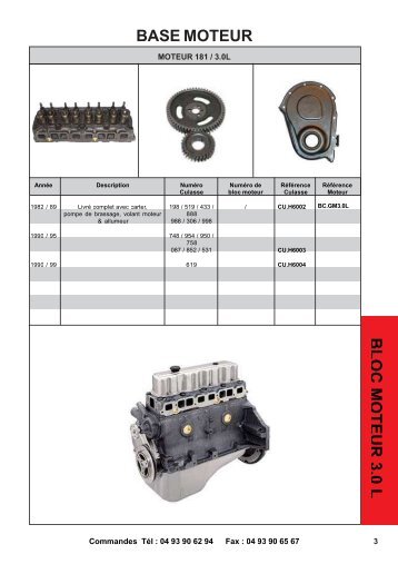 1 BASE MOTEUR - la salle des moteurs