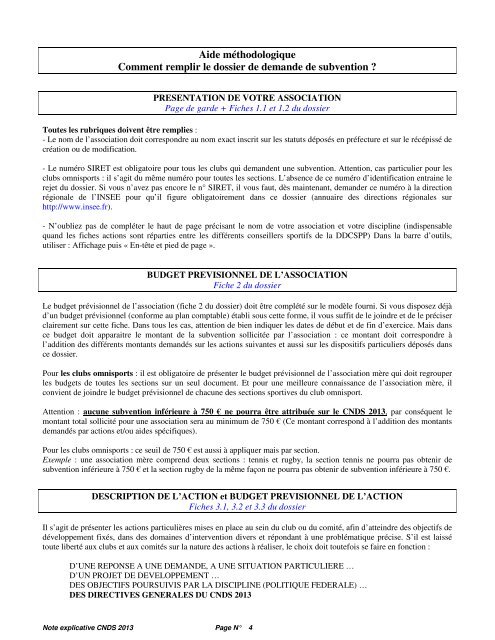 NOTICE EXPLICATIVE â CNDS 2013 - DÃ©partement de l'ArdÃ¨che