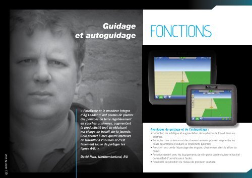 CATALOGUE DES PRODUITS - Ag Leader Technology