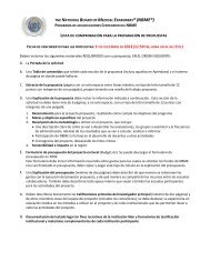 lista de comprobaciÃ³n para la preparaciÃ³n de propuestas