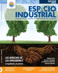 dossier laboral - CÃ¡mara de Industrias del Uruguay