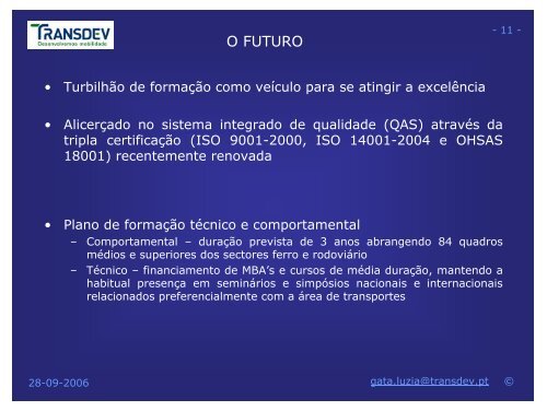 Transporte Ferroviário - Transportes & Negócios