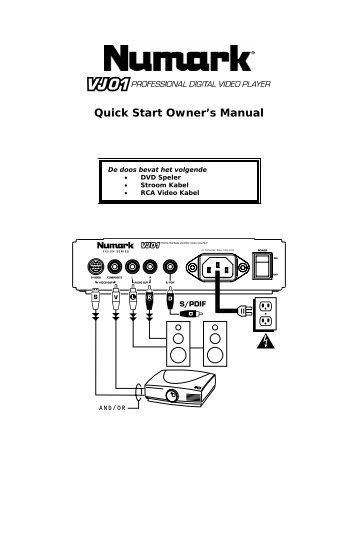 Quick Start Owner's Manual - bse-pro.nl