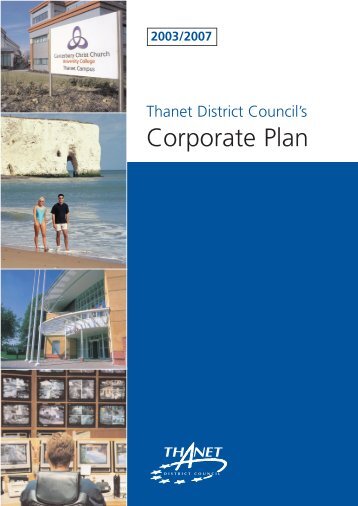 Corporate plan - Thanet District Council