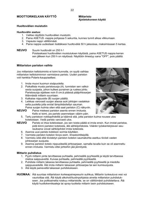 2008 Touring,Transport,Widetrak ,Switchback ja RMK.pdf - Polaris