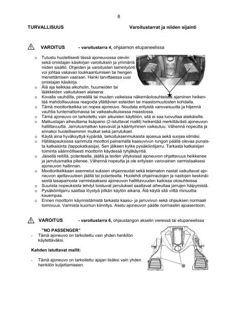 2008 Touring,Transport,Widetrak ,Switchback ja RMK.pdf - Polaris