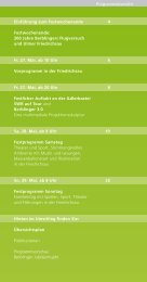 Programm Festwochenende - Berblinger Wettbewerb 2013 Ulm