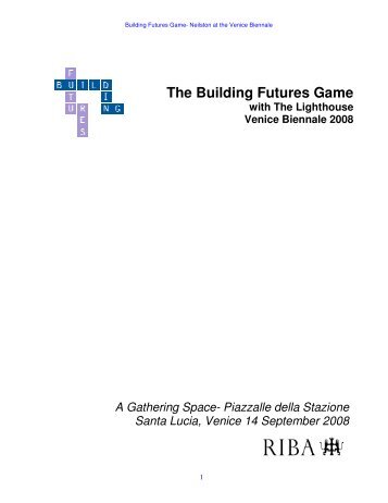 Venice Biennale REPORT - Building Futures