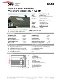 C513 Solar Collector Factsheet Viessmann Vitosol 200-F Typ 5DI