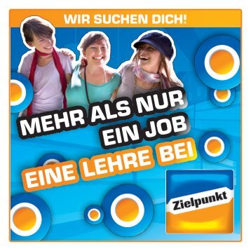 ein JOB mehr ALs nur eine Lehre Bei - Zielpunkt