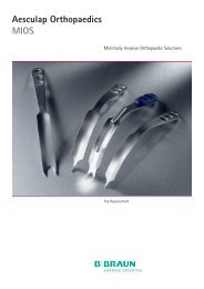Aesculap Orthopaedics MIOS - MEDICURE implantes