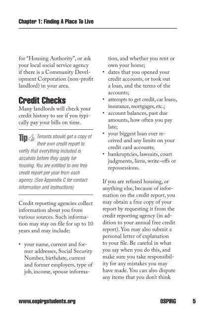 Oregon Renters' Handbook - OSPIRG