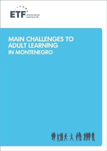 Main challenges to adult learning in Montenegro - ERI SEE