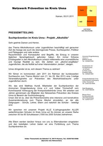 PDF des Redaktionsberichtes (224 KB) - ProSi Unna