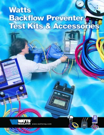 Watts Test Kits and Accessories - Backflow Supply