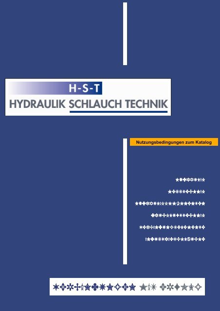 Download PDF-Katalogdatei - HST Hydraulik Schlauch Technik