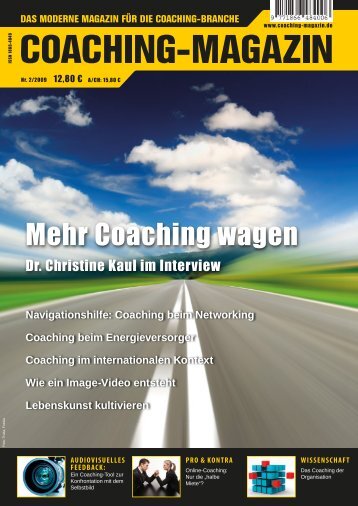 mit Dr. Christine Kaul - Coaching-Magazin